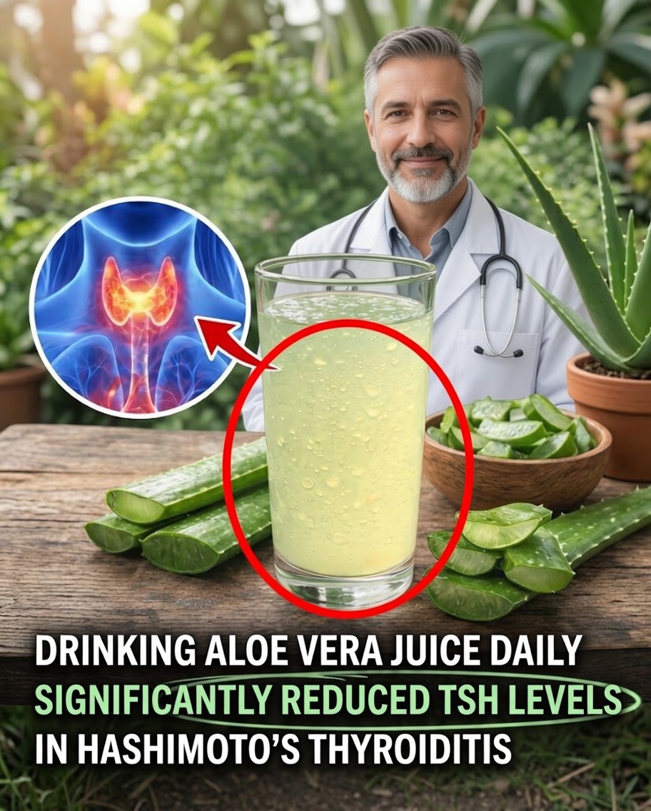 Can Daily Aloe Vera Juice Help Balance the Thyroid? What a 2018 Study Revealed About Thyroid Markers in Women