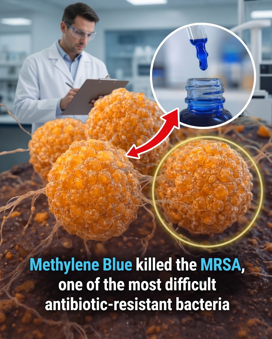The Surprising Discovery About Methylene Blue and One of the Most Antibiotic-Resistant Bacteria