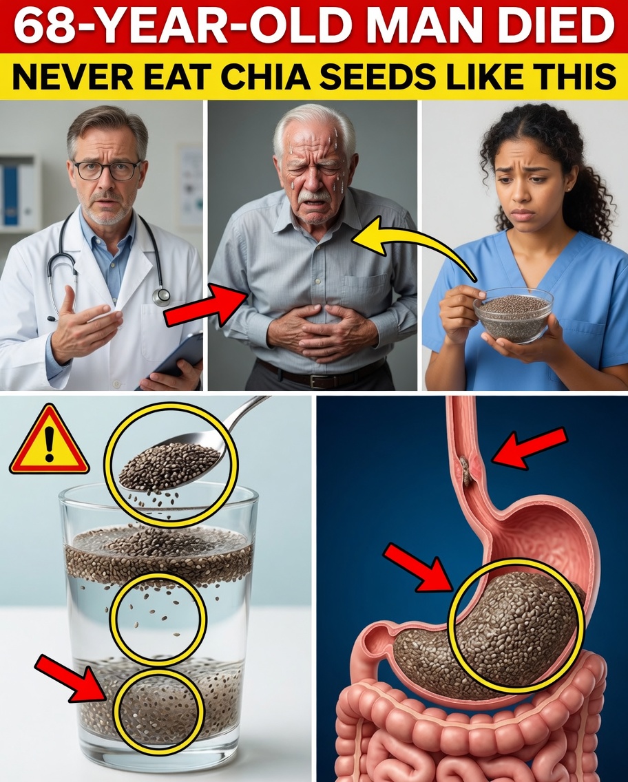 Seniors, Stop Eating Chia the Wrong Way! Hidden Mistakes That Could Harm Your Health