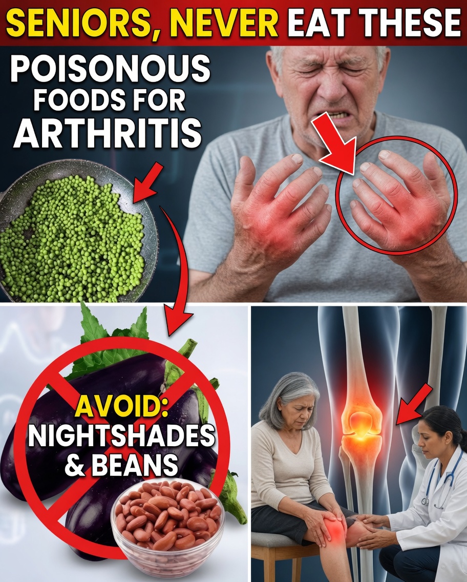 Seniors Beware: 10 Everyday Foods That May Be Worsening Your Arthritis Pain