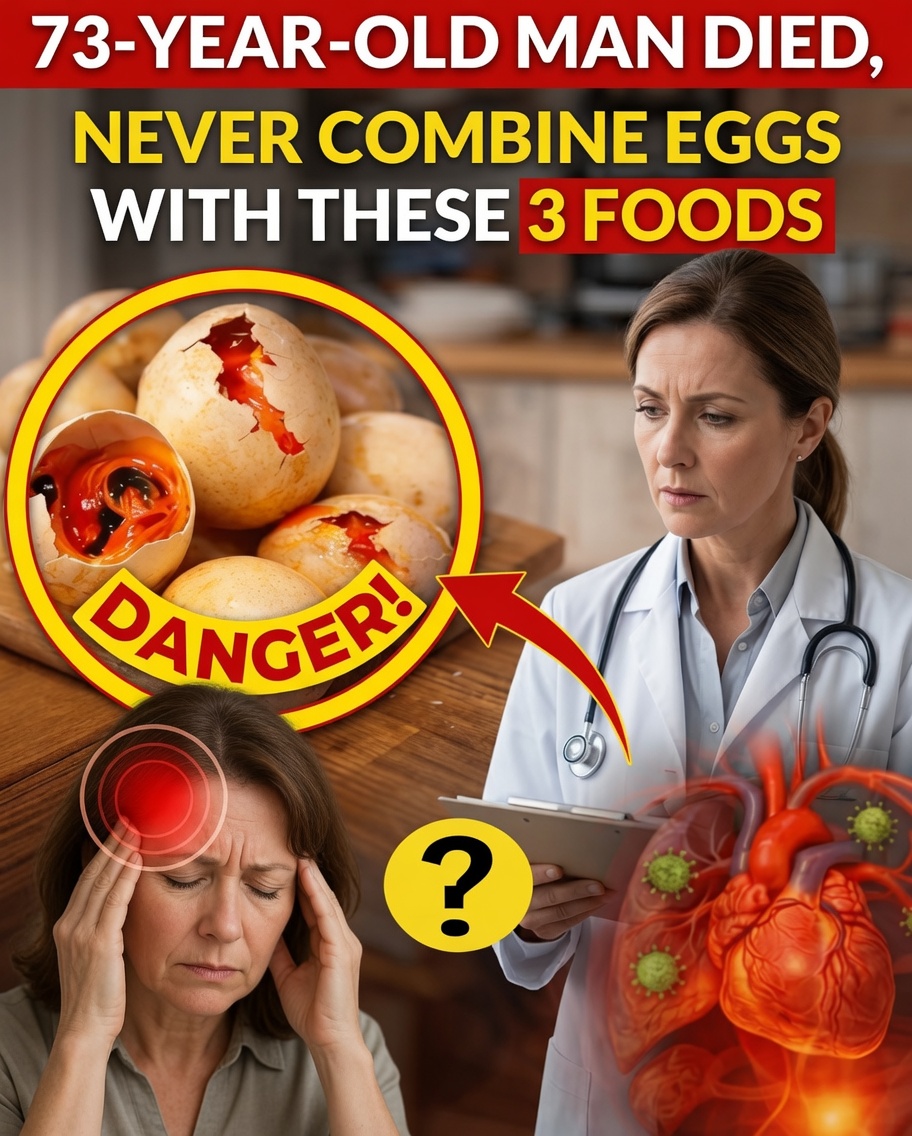 Alert for Seniors: 3 Common Foods You Should Never Combine with Eggs
