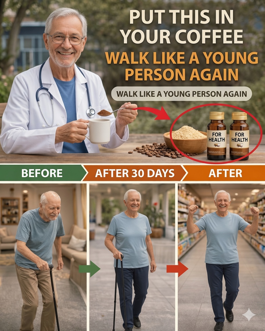 Over 60? Drink These 3 Teas and Regain Muscle Strength to Walk Safely Again