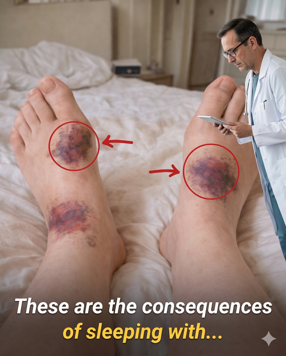 Discover what sleeping with a heating pad every night can do to the skin on your legs