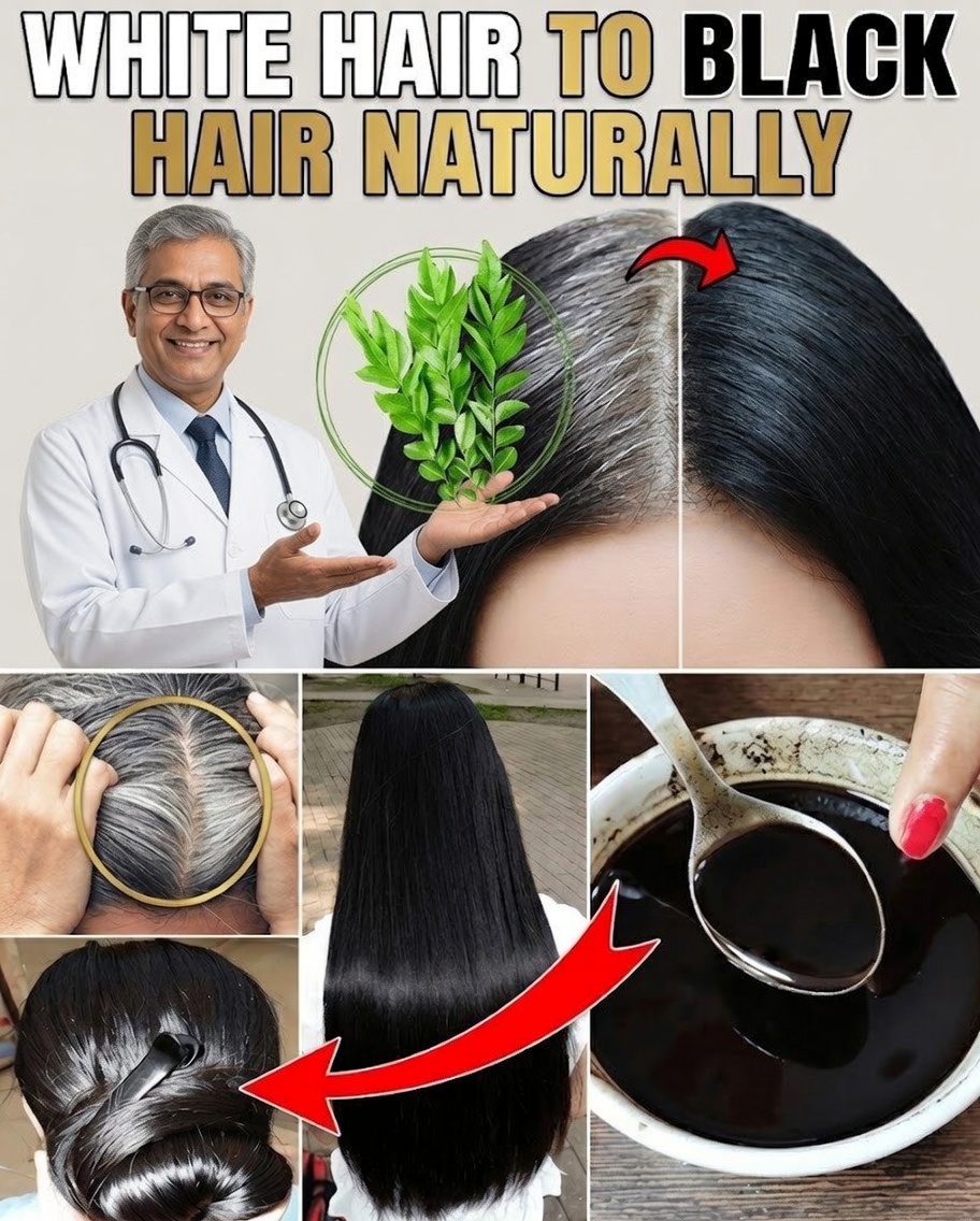 From Gray to Naturally Dark Hair in Just Minutes: 8 Powerful Remedies You Can Try Today
