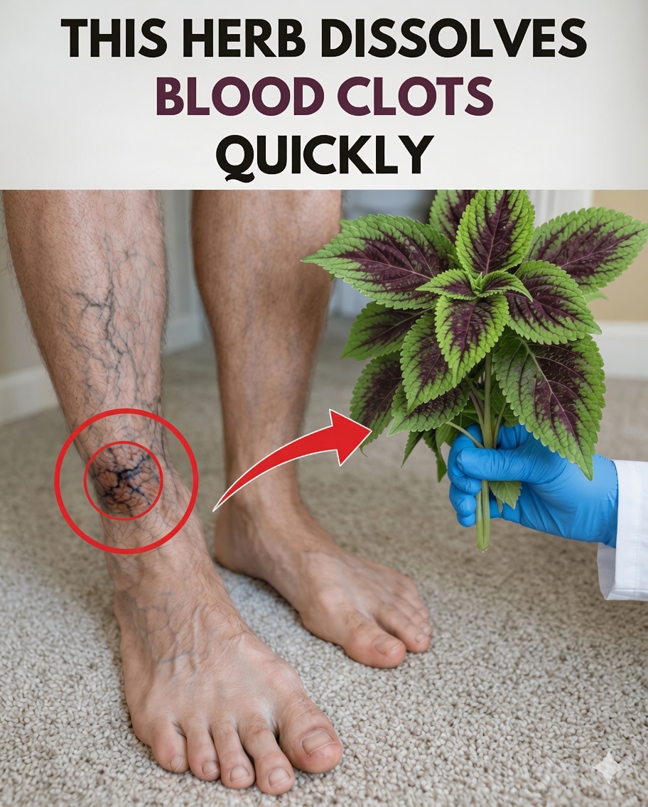 6 Powerful Herbs That Can Help Improve Circulation and Naturally Reduce the Risk of Blood Clots