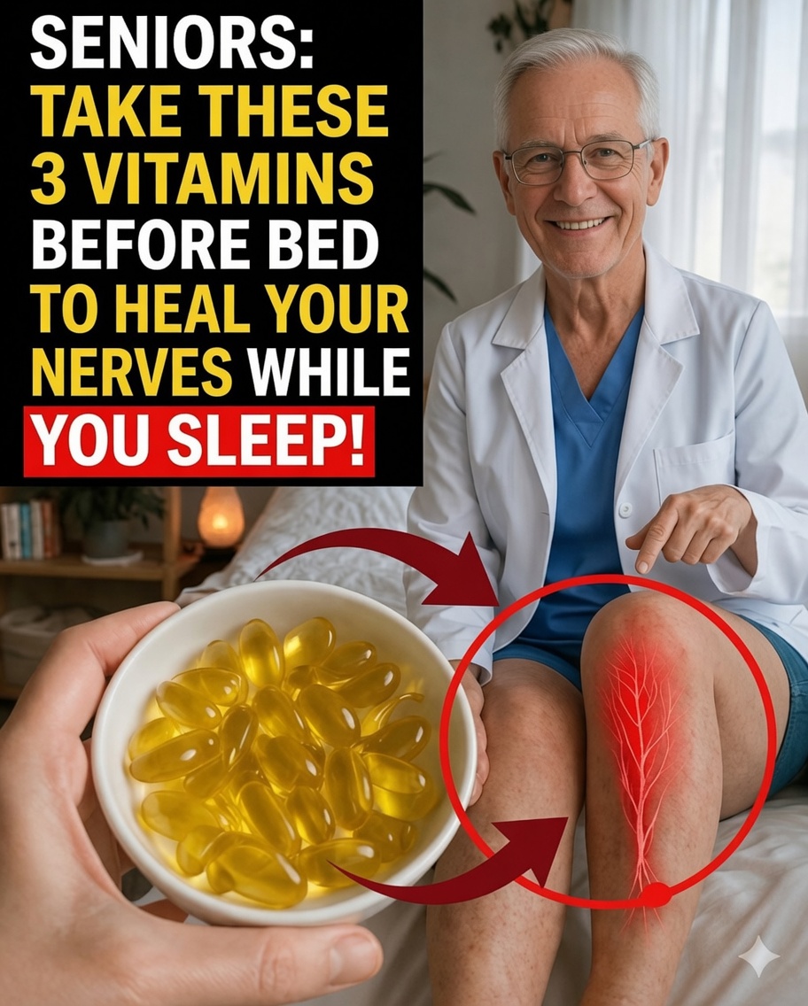 3 Nighttime Vitamins That Can Transform Leg Strength After 60: The Forgotten Secret to Maintaining Mobility