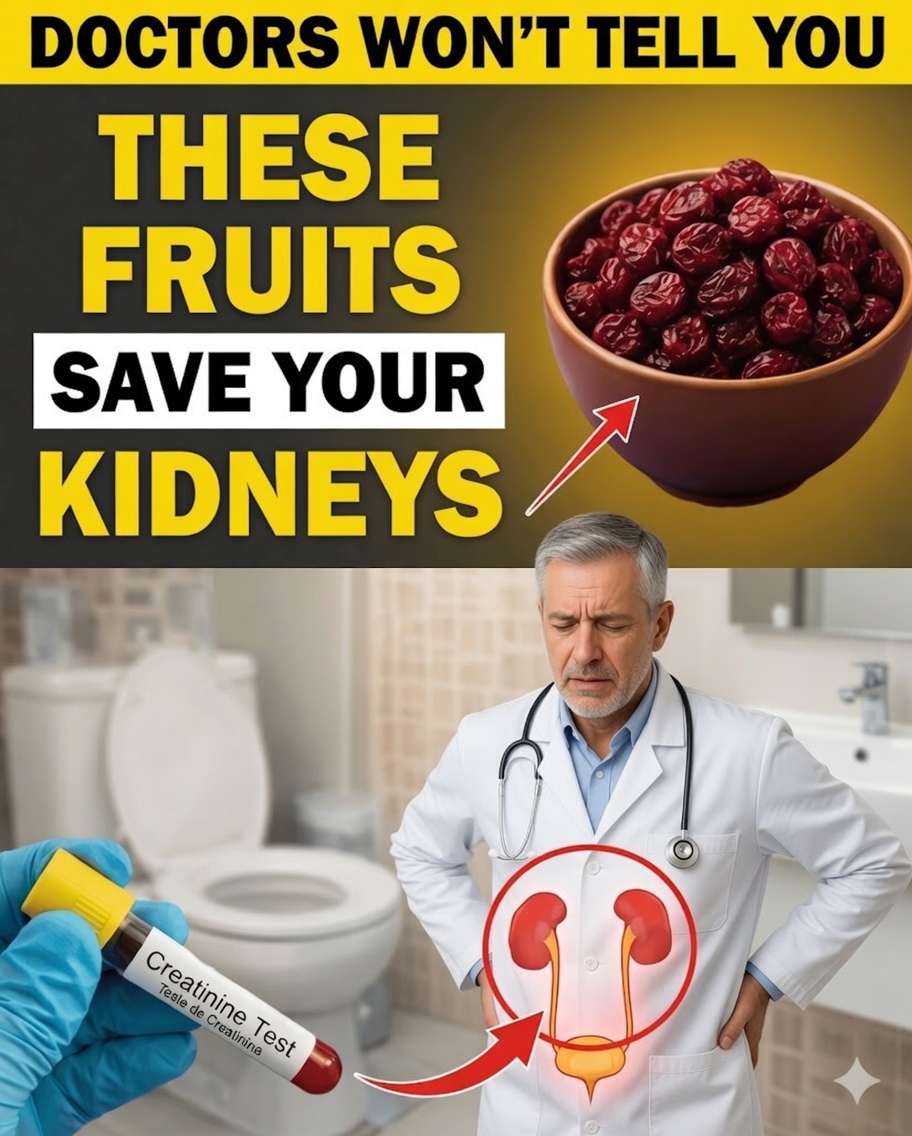 Top 4 Powerful Dried Fruits That Detoxify and Regenerate the Kidneys While You Sleep