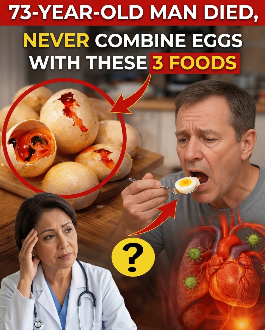 Alert for Seniors: 3 Common Foods You Should Never Combine with Eggs