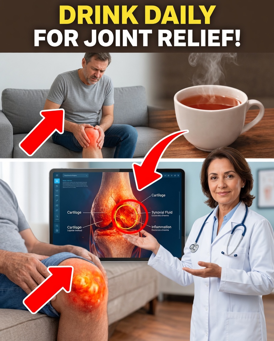 ONLY 1 CUP! Could this simple morning drink relieve stiff joints in older adults?