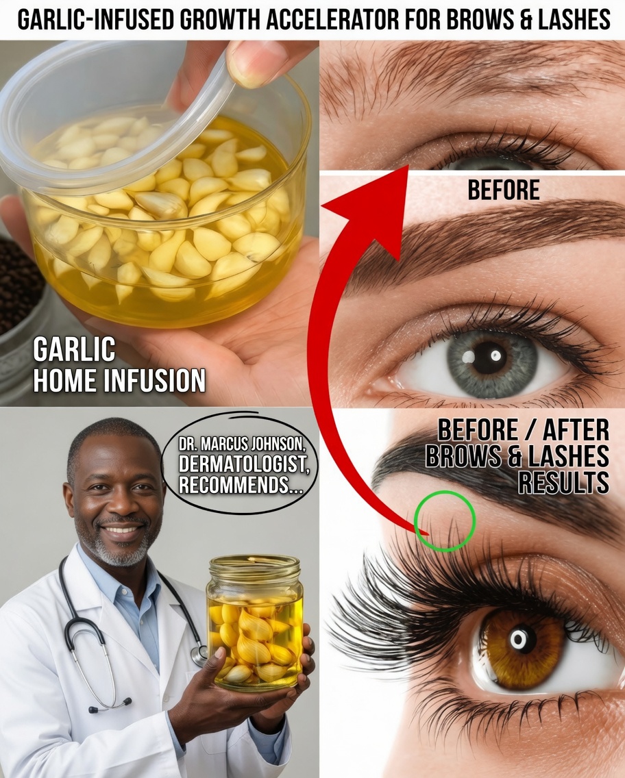 Fuller Brows & Longer Lashes Naturally – The 2-Ingredient Secret You’ve Been Missing