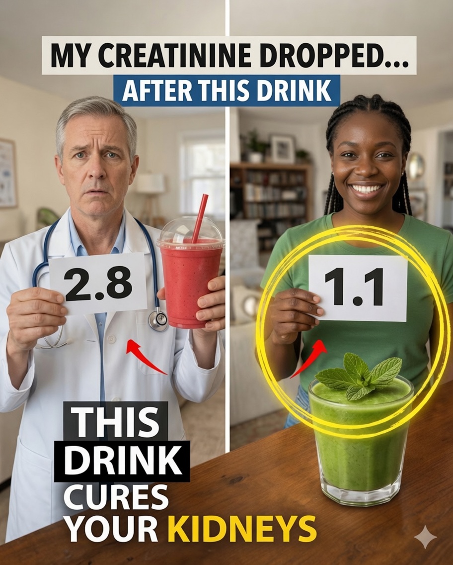 Top 3 Morning Drinks That Can Naturally Help Balance Creatinine and Support Kidney Health