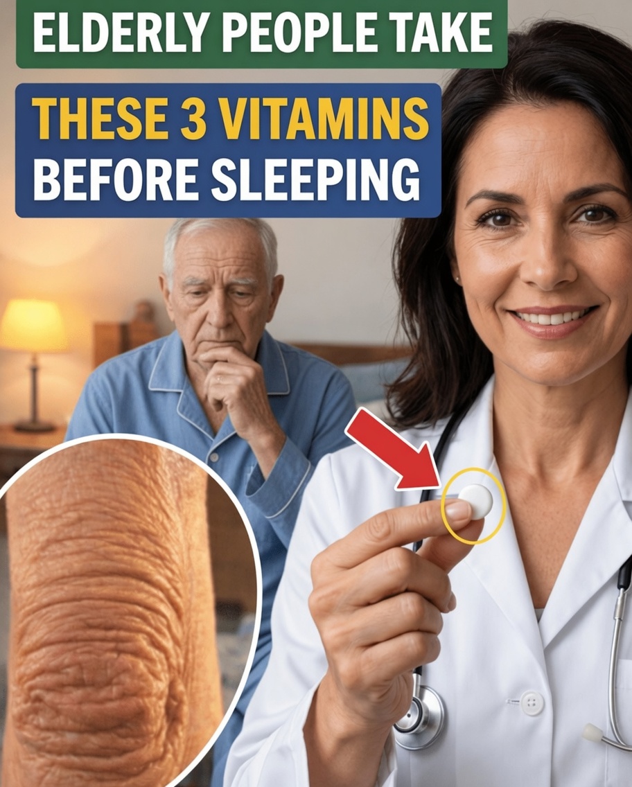 3 Nighttime Vitamins That Can Help Strengthen Legs and Support Nerve Health After 60