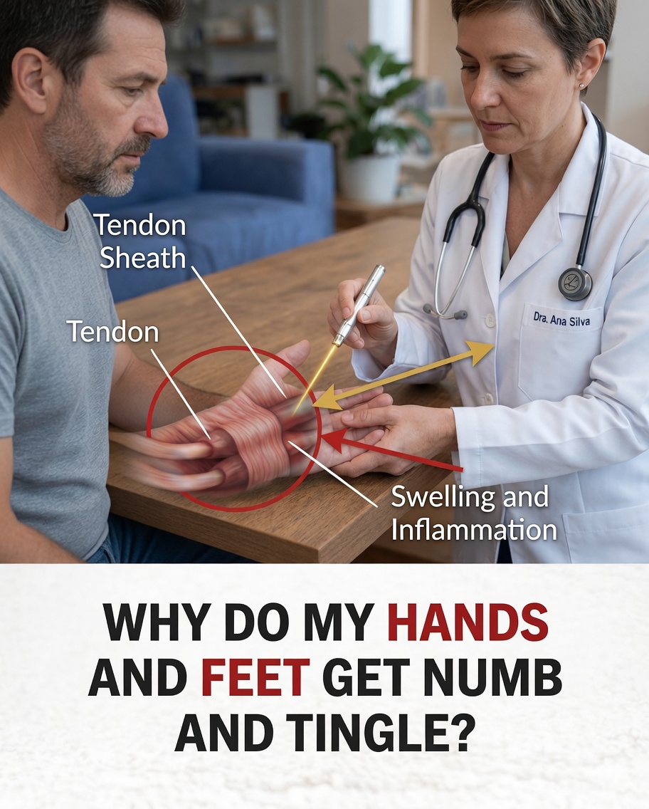 Do your hands and feet often feel numb or tingly? See what your body may be trying to tell you