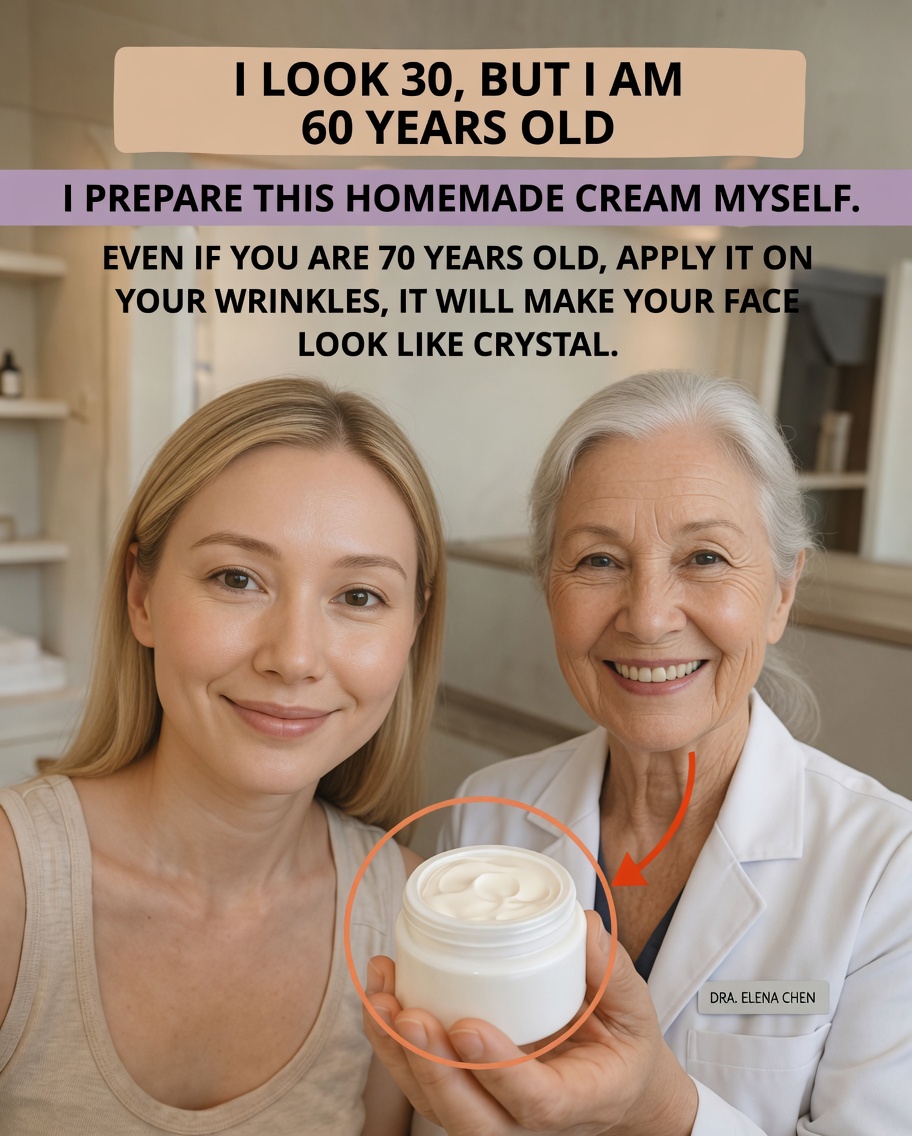 The 3-Ingredient Night Cream with Baking Soda That Older People Are Loving for Smoother, Brighter Skin from Night to Day