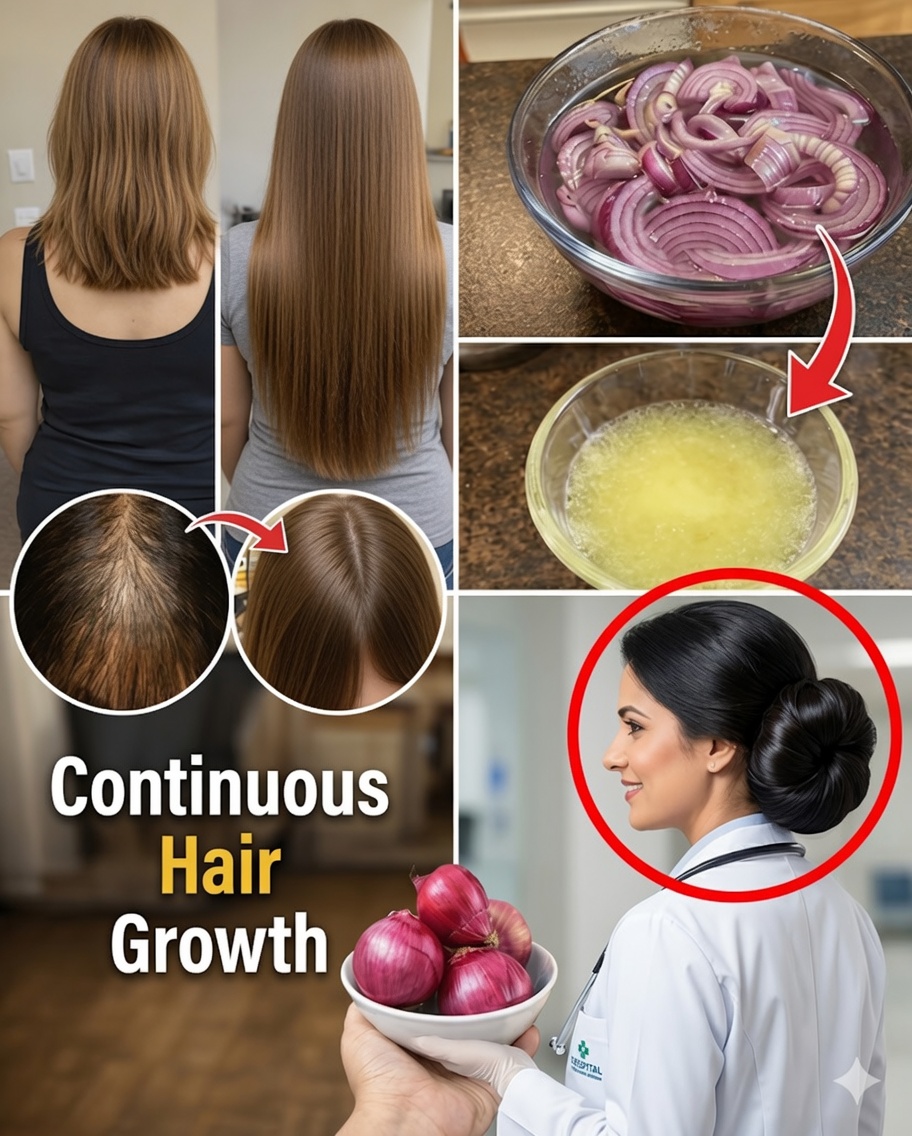 How to Make Your Hair Grow Longer and Thicker with Onion: The Old Trick Almost Nobody Knows