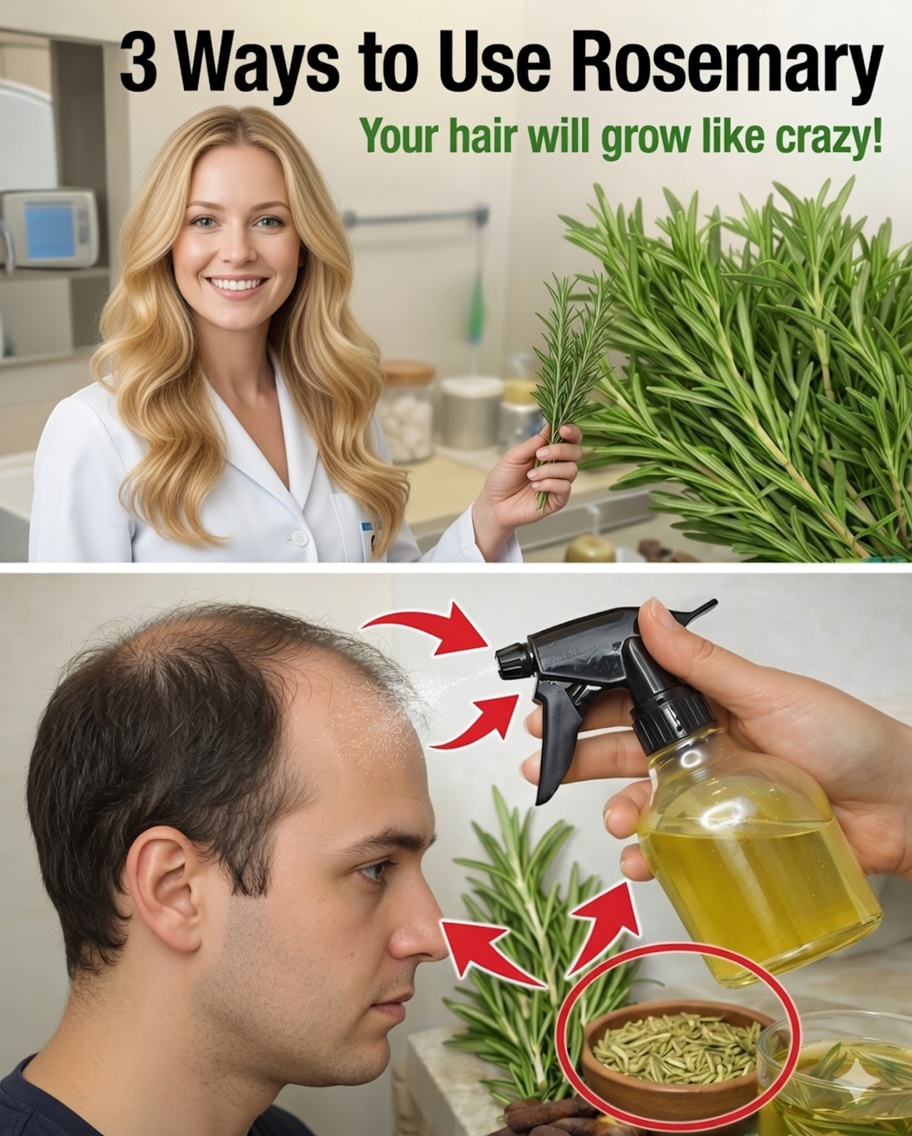 3 Ways to Use Rosemary: Your Hair May Grow Much Faster This Year If You Use This Every Day