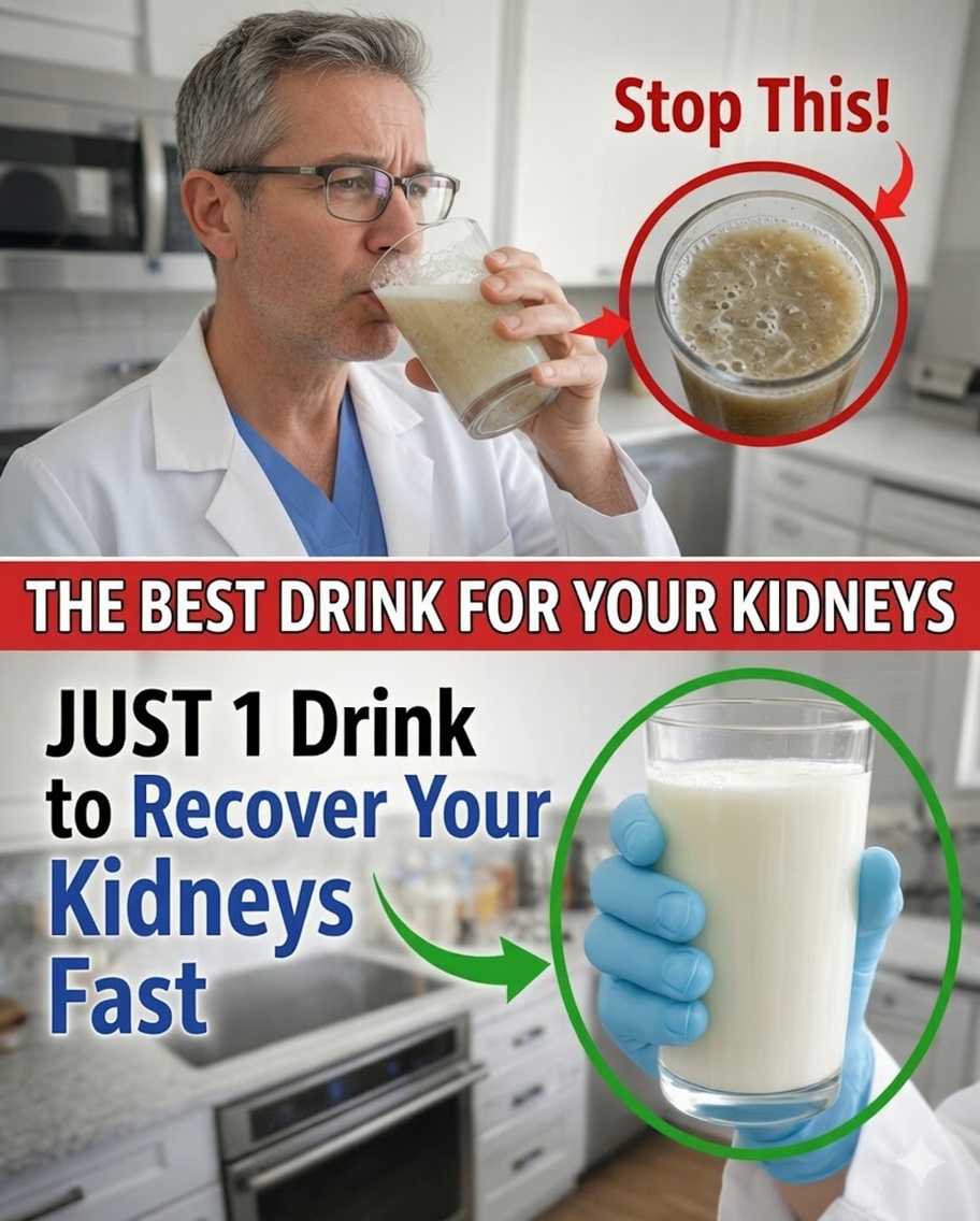 The 5 Best Drinks for Kidney Health: Small Habits That Can Help Control Creatinine and Proteinuria