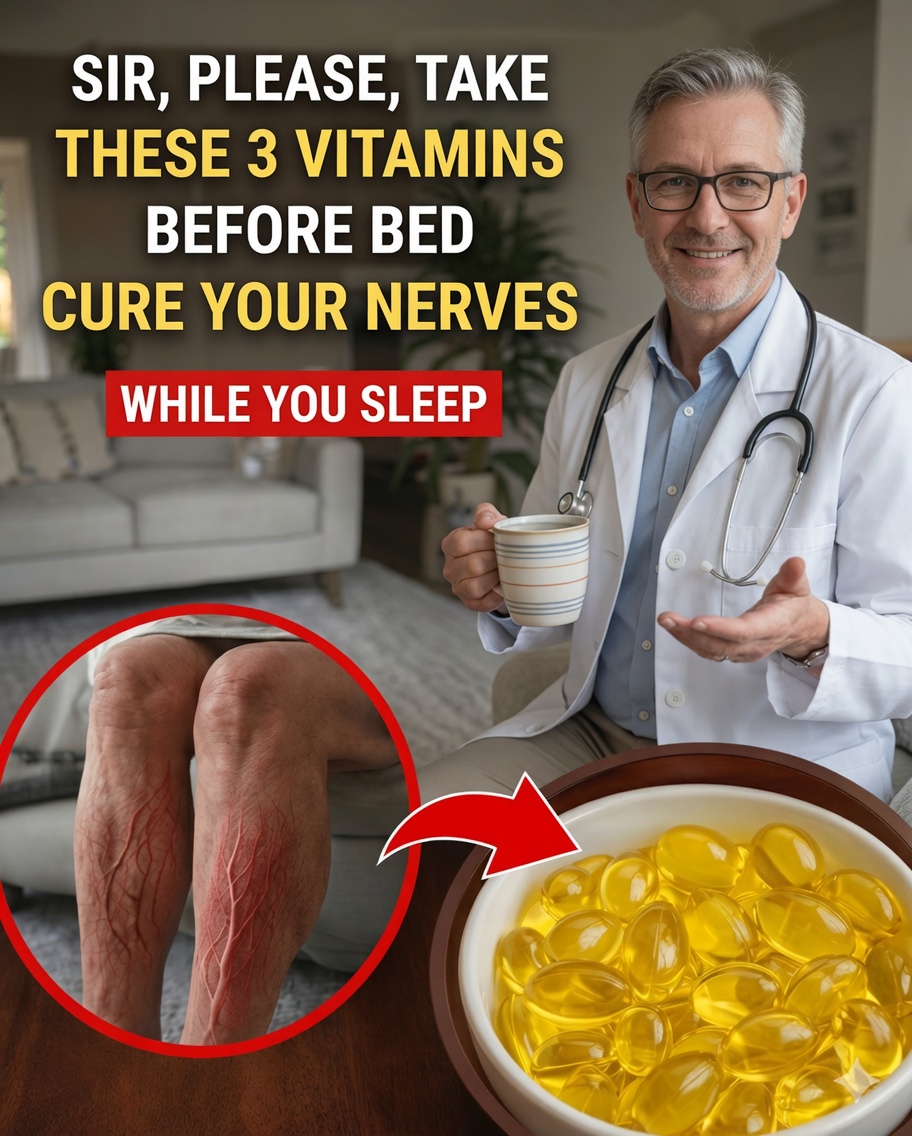 3 Nighttime Vitamins That Can Help Strengthen Your Legs After 60 While You Sleep