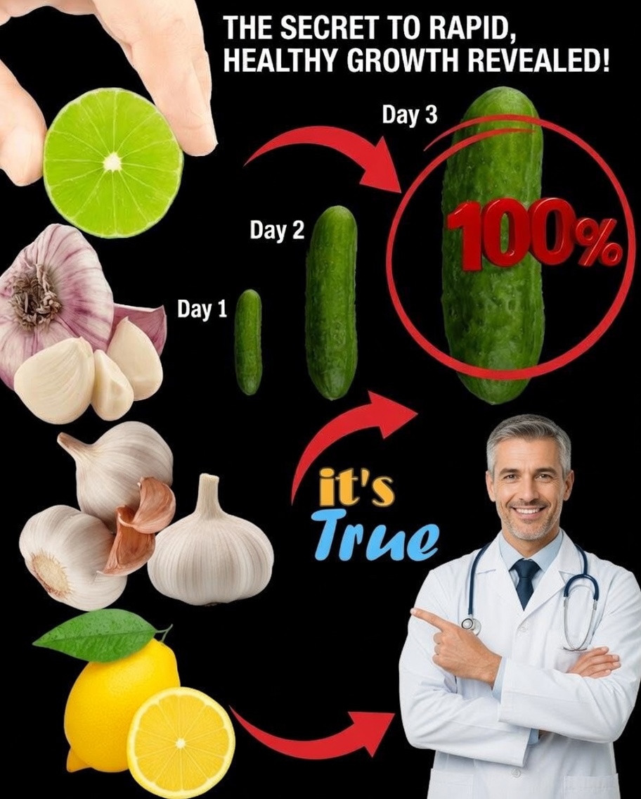 Garlic, Lemon & Cucumber Power Drink: A Natural Secret to Restore Energy and Vitality