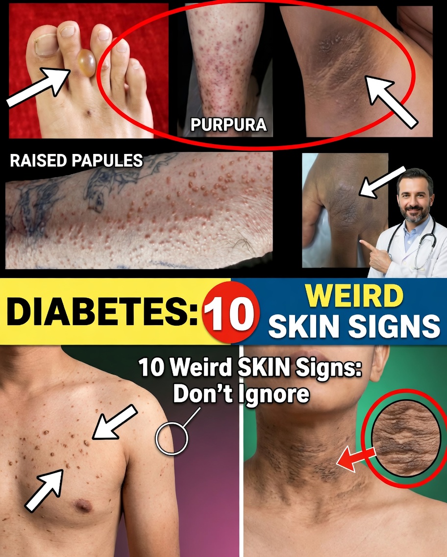 11 Hidden Skin Signs That Could Reveal Diabetes Early