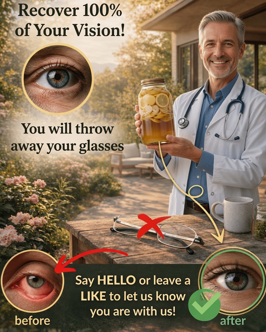 A Simple Homemade Drink to Naturally Support Your Eye Health: Recipe with Lemon, Honey, and Garlic