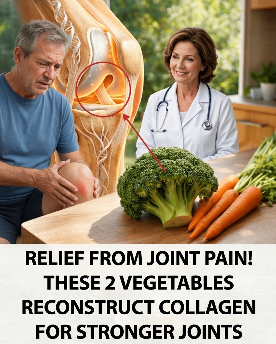 Can These Two Common Vegetables Naturally Help Strengthen the Knees and Improve Joint Comfort?