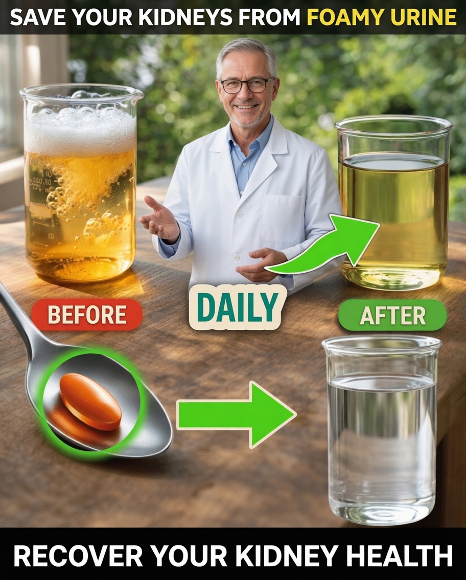 Top 10 Natural Drinks to Support Kidney Health and Naturally Help Reduce Foamy Urine