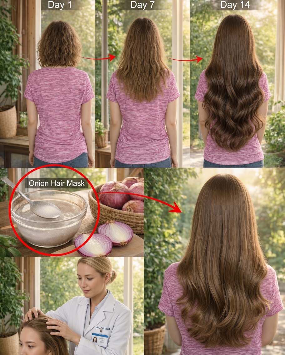 Discover a Natural 7-Day Routine to Strengthen Healthy Hair Growth at Home