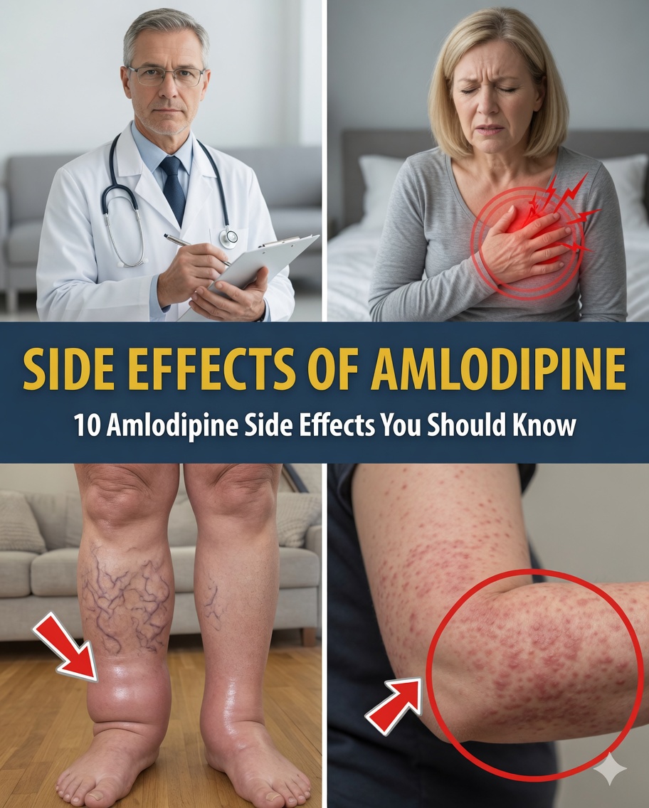 The 12 Most Common Side Effects of Amlodipine and Why They Happen to So Many People