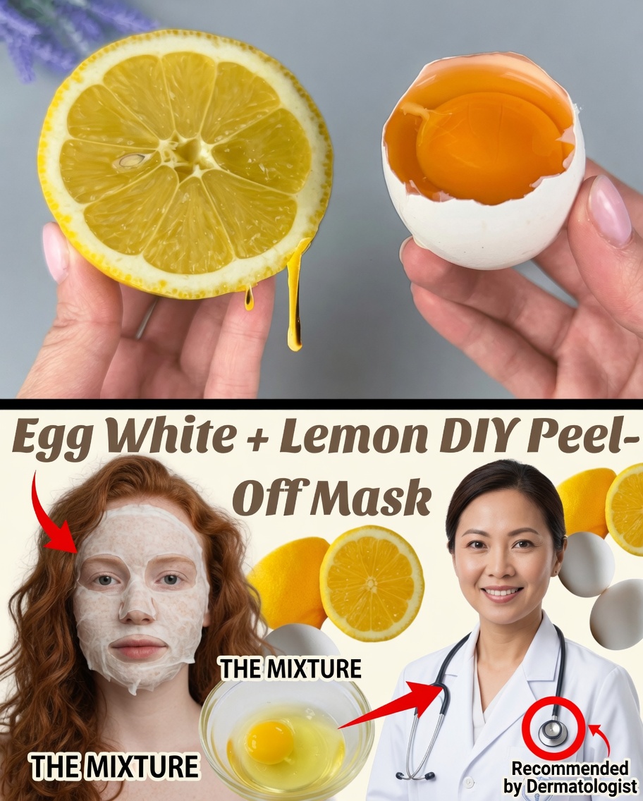 Lemon and Egg: The Natural Secret to Radiant, Youthful Skin