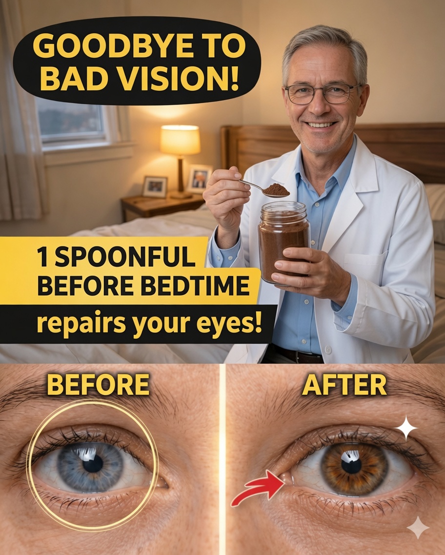 Over 60? Eat This Before Sleeping and Wake Up Seeing Like You’re 40