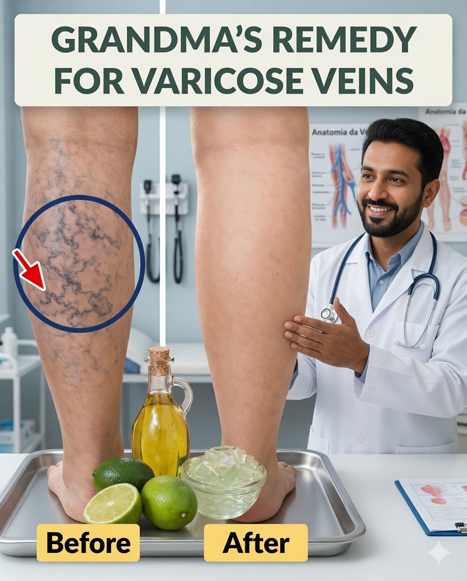 Grandma’s Secret for Varicose Veins: Aloe Vera, Apple Cider Vinegar, and Lemon Revealed