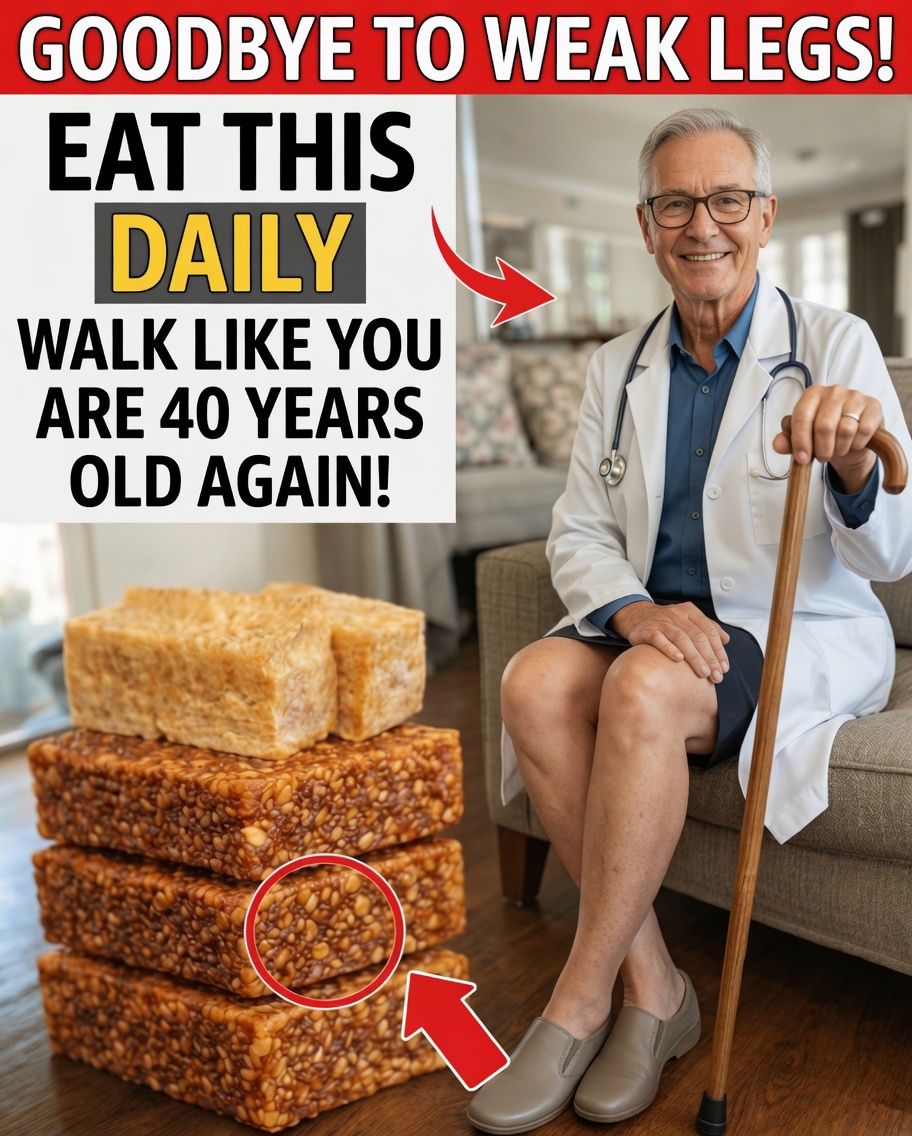 Want Stronger Legs Even After 80? Eat THIS Every Day