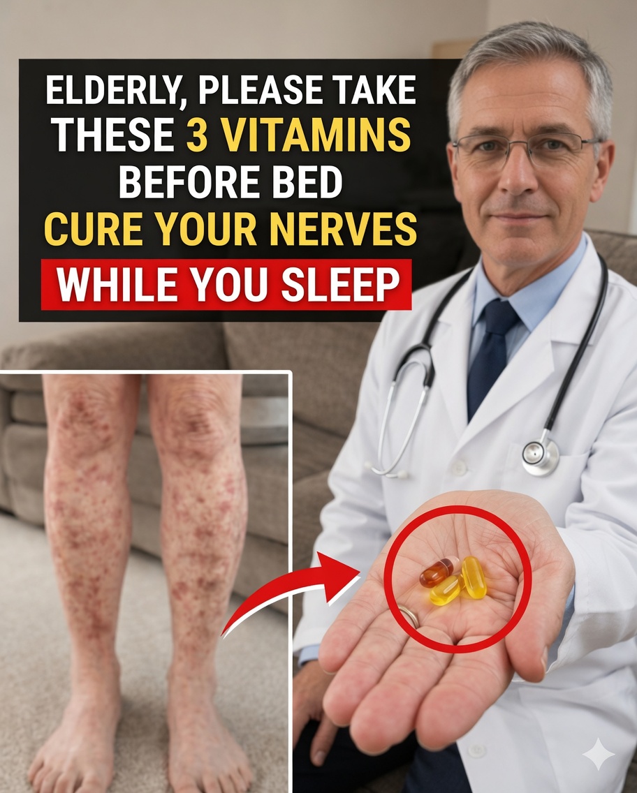 3 Nighttime Vitamins That Can Transform Leg Strength After 60: The Forgotten Secret to Maintaining Mobility