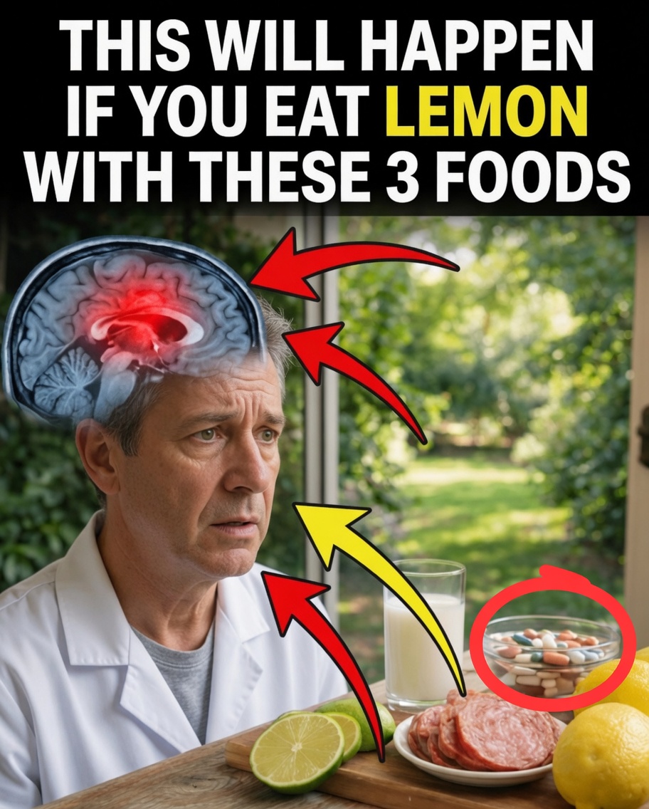 Lemon Alert for Seniors: Why Think Twice Before Mixing It with These 4 Common Foods