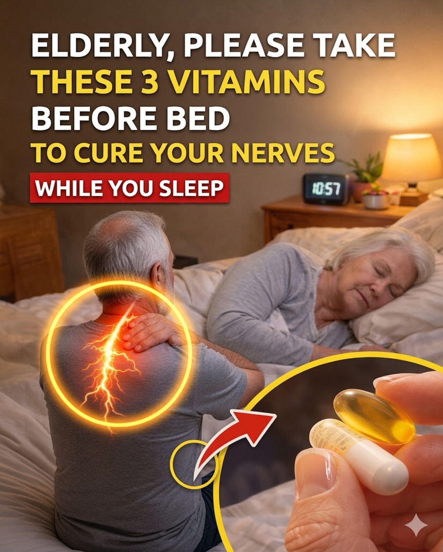 Over 60 years old? These 3 vitamins can strengthen your legs quickly