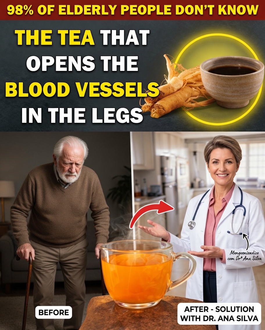 Over 60? Drink These 3 Powerful Teas to Regain Muscle Strength and Walk Safely Again