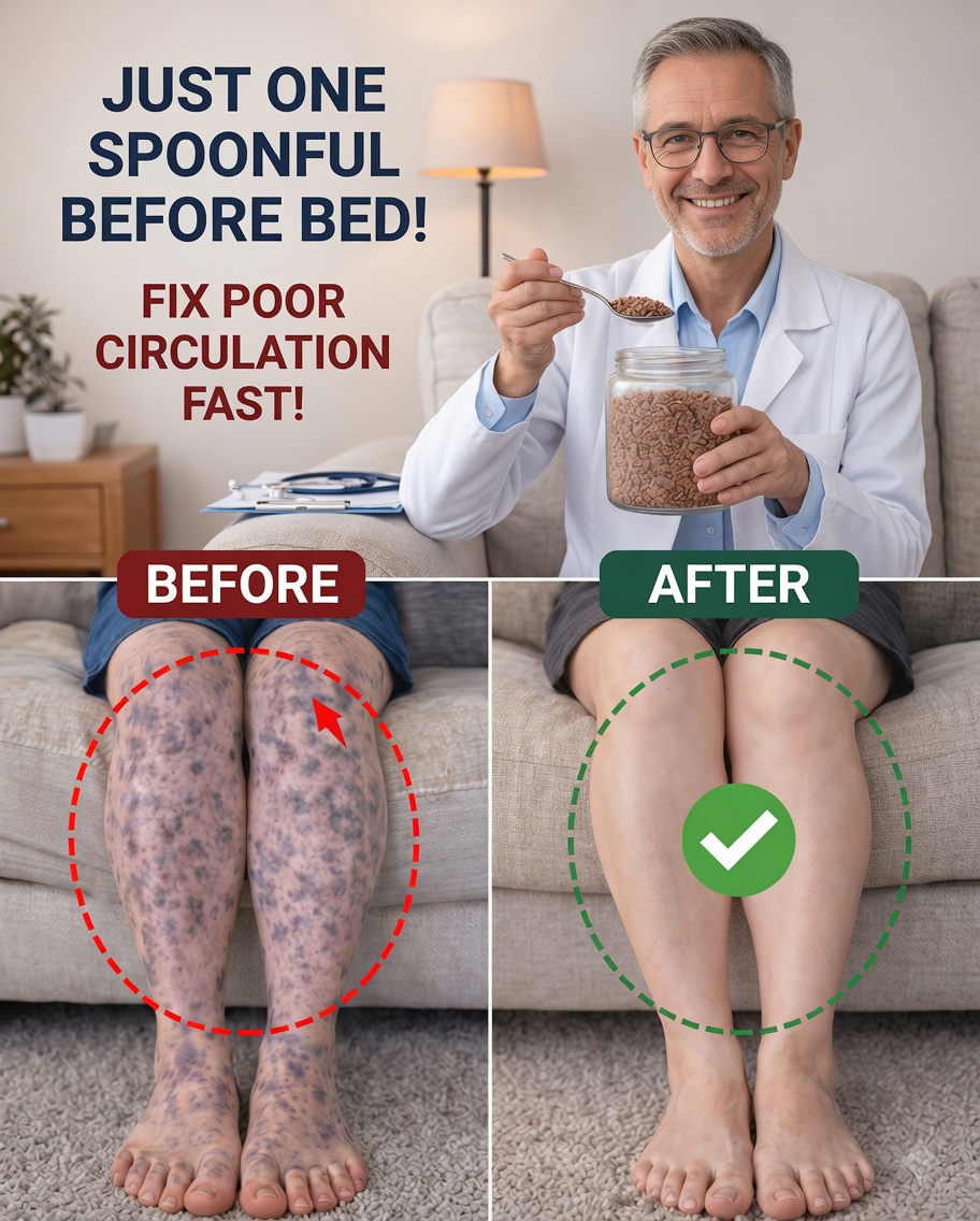 Just One Spoonful Before Bed: Can This Spicy Mixture Help Circulation in the Legs and Feet?