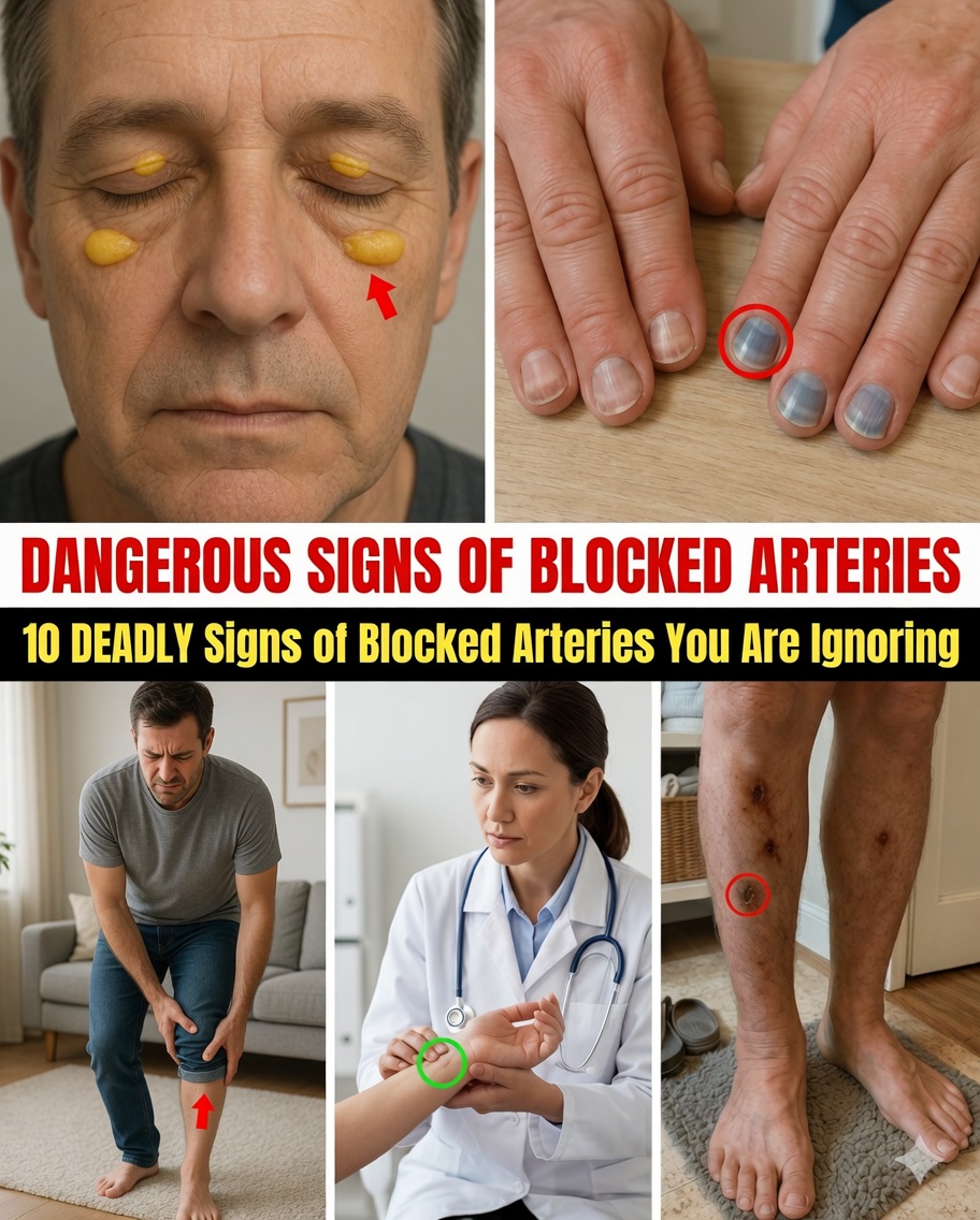 10 Dangerous Signs of Clogged Arteries You’re Probably Ignoring – #10 Could Save Your Life if Detected in Time