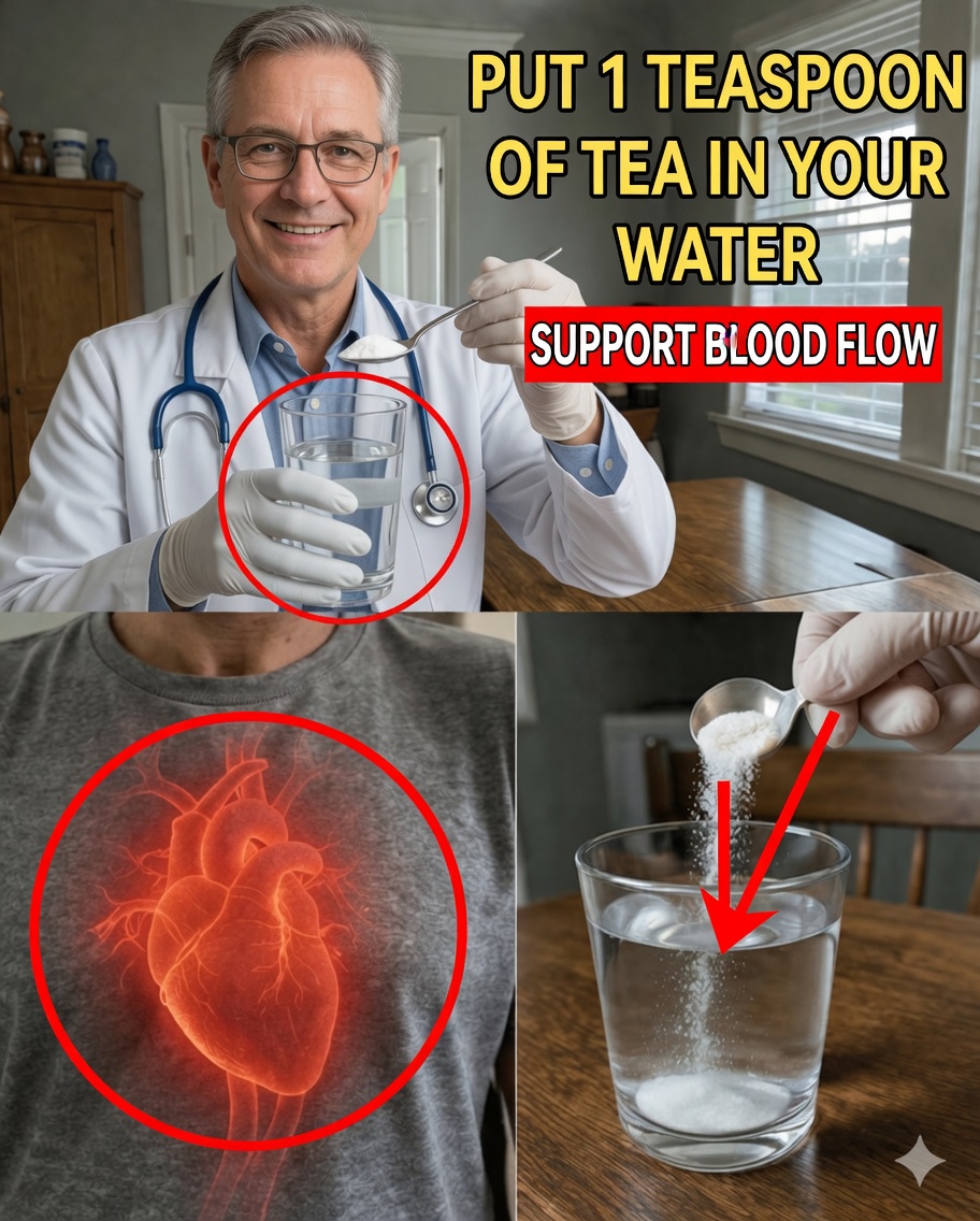 Over 60? Don’t Drink Only Water — Add THIS Mineral to Improve Circulation and Cellular Hydration | Health Tips for Seniors