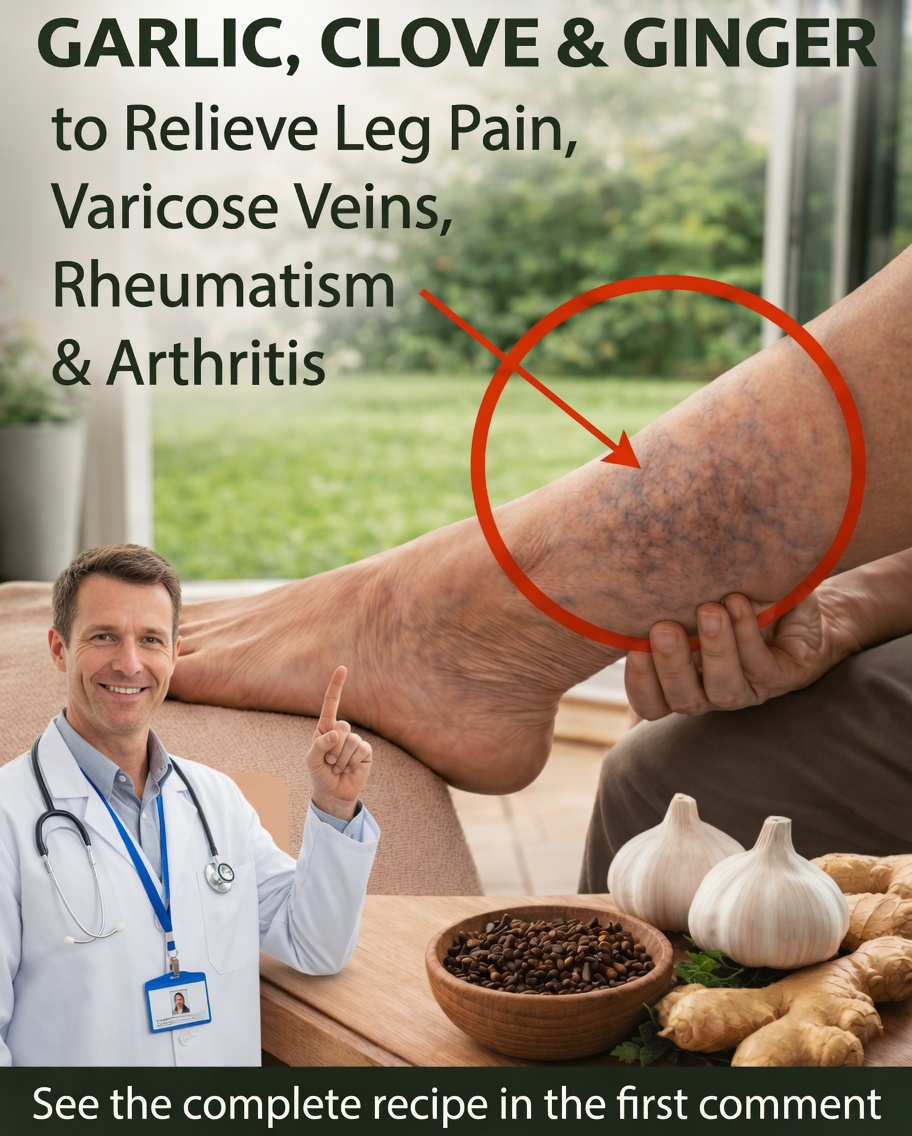 Discover How the Combination of Garlic, Cloves, and Ginger Can Support Daily Comfort in Legs and Joints