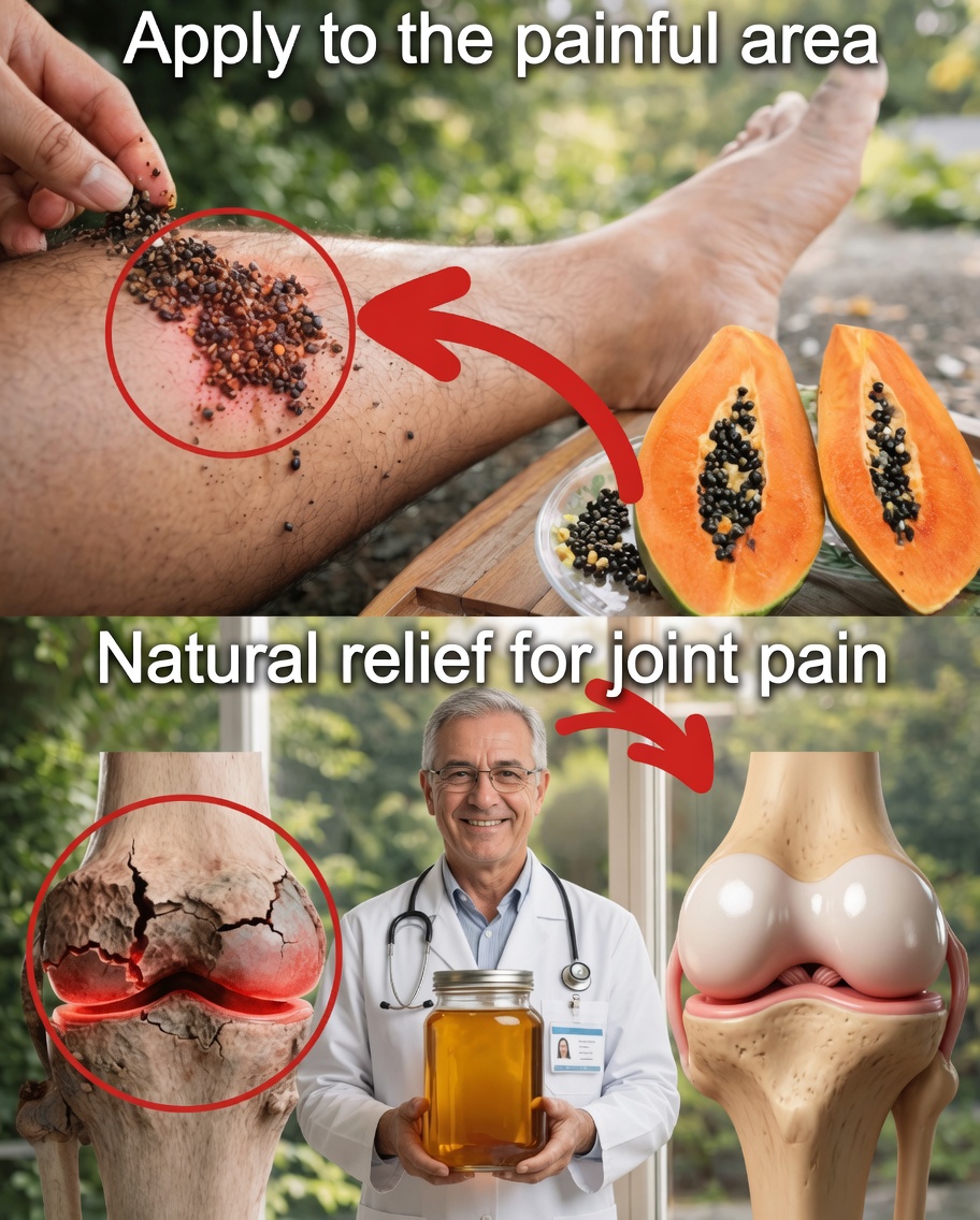 Can a Simple Kitchen Seed Help Relieve Discomfort in Your Knees, Back, and Spine? Discover the Hidden Power of Papaya Seeds