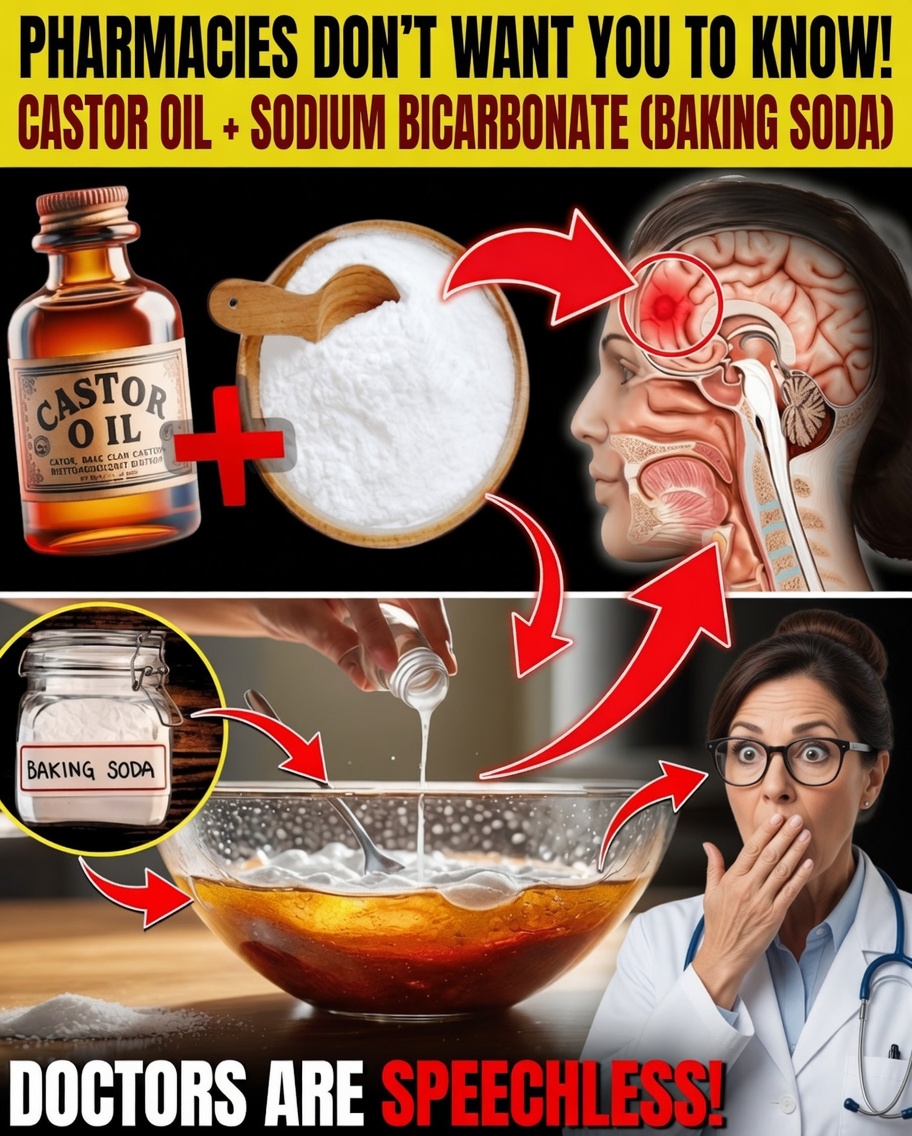 Unlock the Natural Power of Castor Oil & Baking Soda: 14 Gentle Ways to Support Your Body After 60