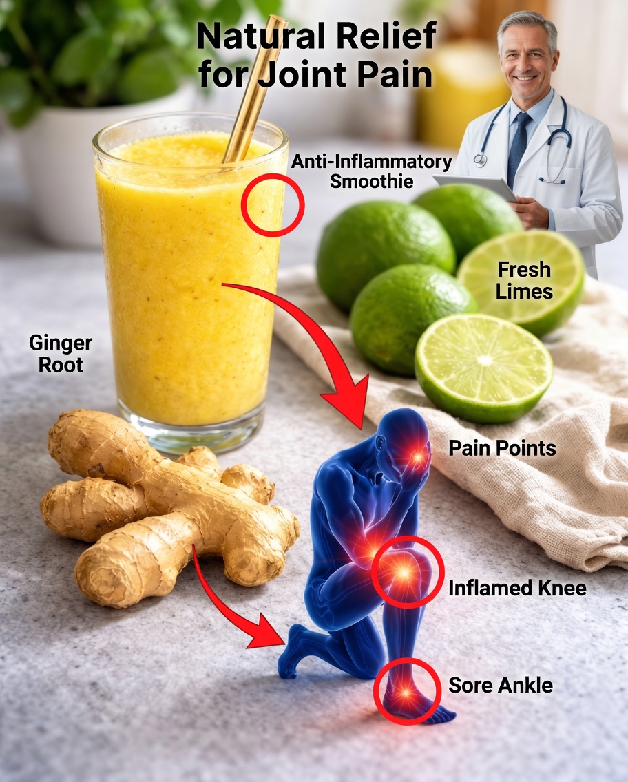The Forgotten Morning Drink That Makes Your Arteries Breathe Again: Improve Circulation with Ginger and Lemon
