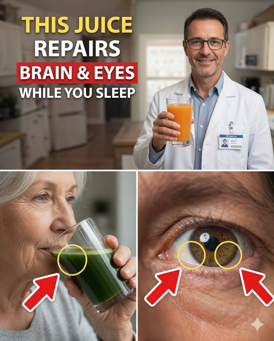 Top 5 Natural Juices to Improve Vision and Strengthen Memory While You Sleep