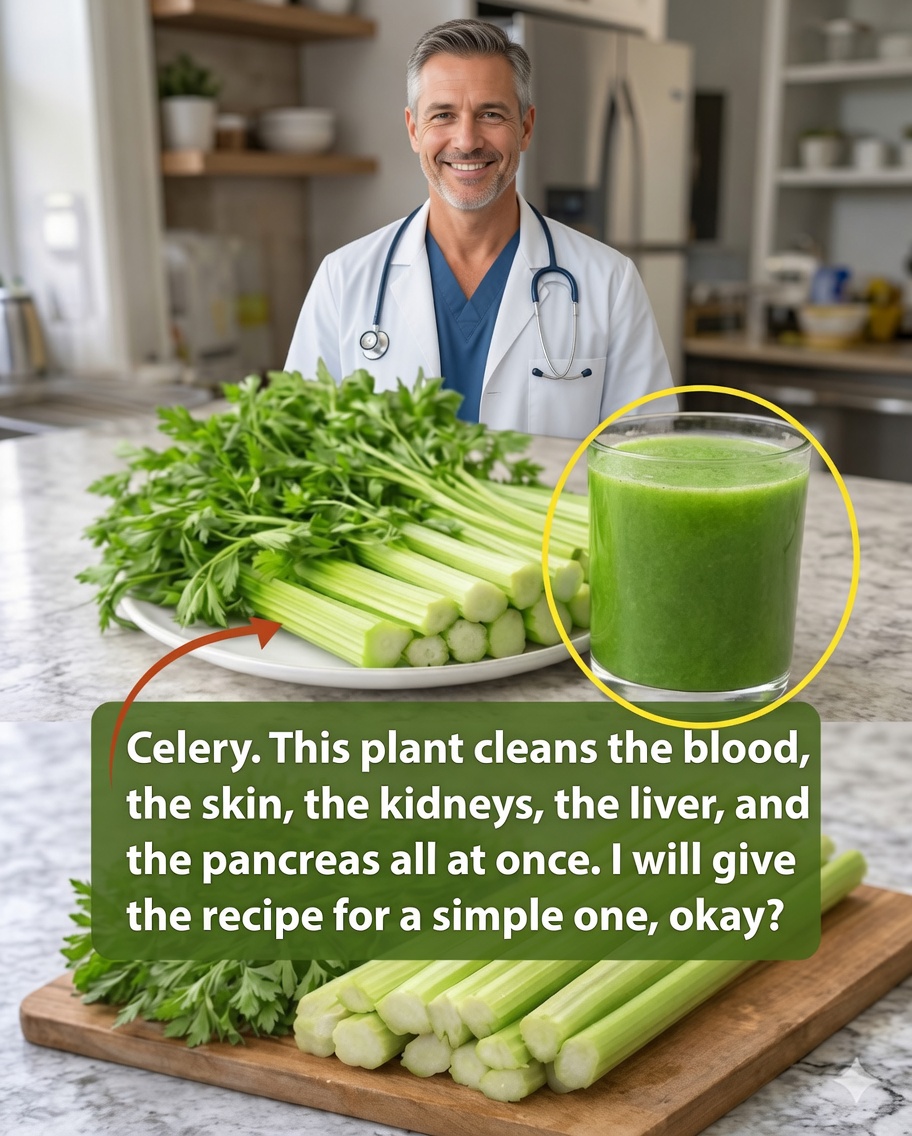 Refresh Your Day with Green Celery, Parsley, and Lemon Juice (A Simple Path to Feeling Lighter)