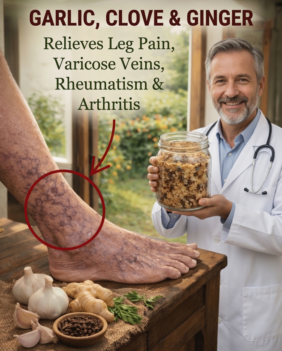 Discover How the Combination of Garlic, Ginger, and Clove Can Help Relieve Tired Legs and Aching Joints