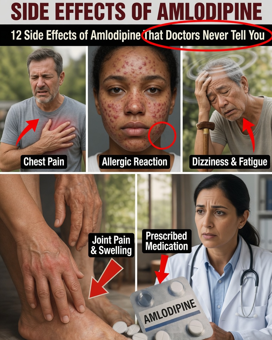 Top 12 Side Effects of Amlodipine: What Doctors Don’t Always Highlight