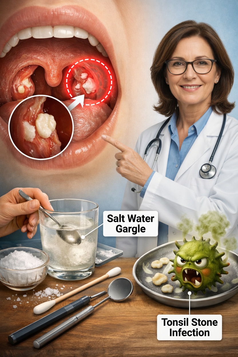 Why Do Small, Smelly White Stones Keep Appearing in Your Mouth?