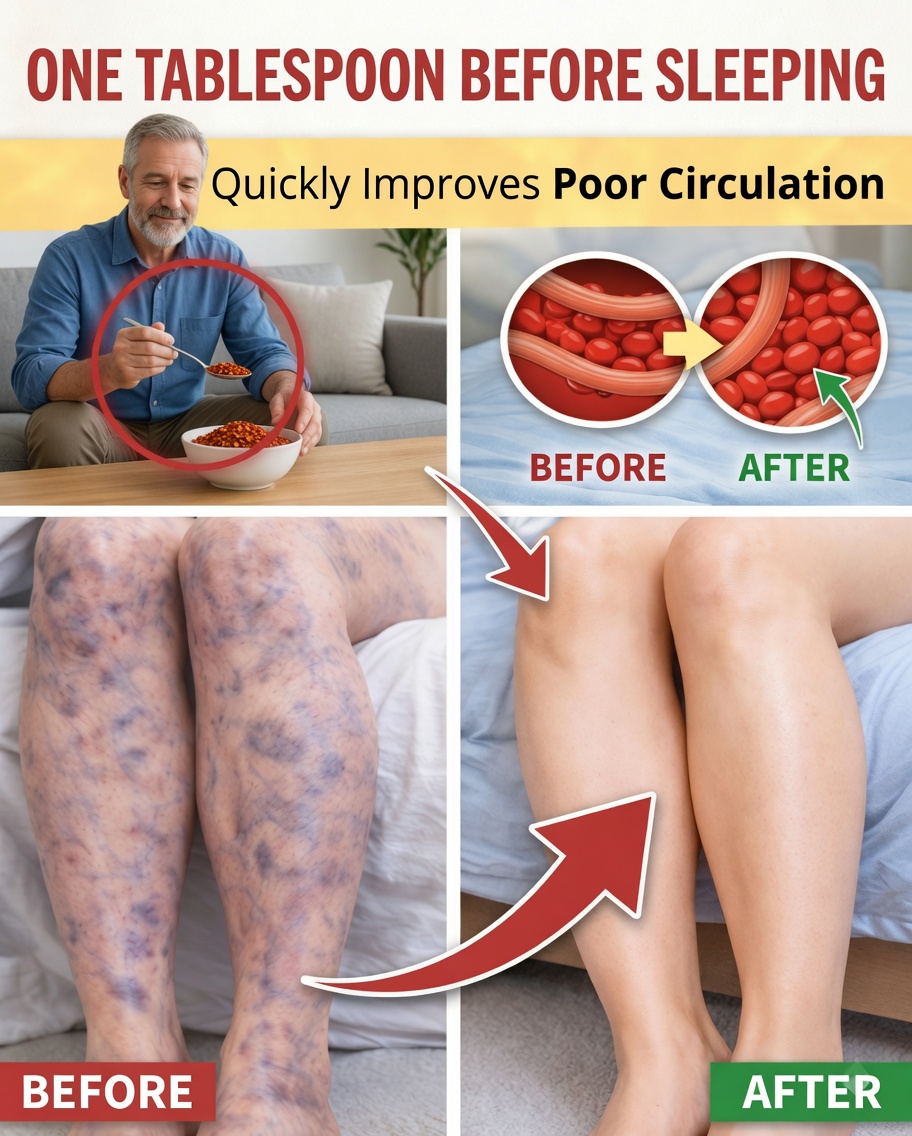 Wake Up with Lighter Legs: 6 Nighttime Foods That May Support Circulation (+ Simple 3-Night Test)